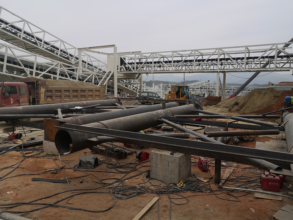 和田螺旋钢板仓湛江5000吨项目进展